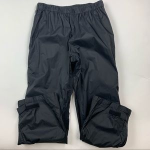 Columbia OmniTech Waterproof Packable Black Pants XXL